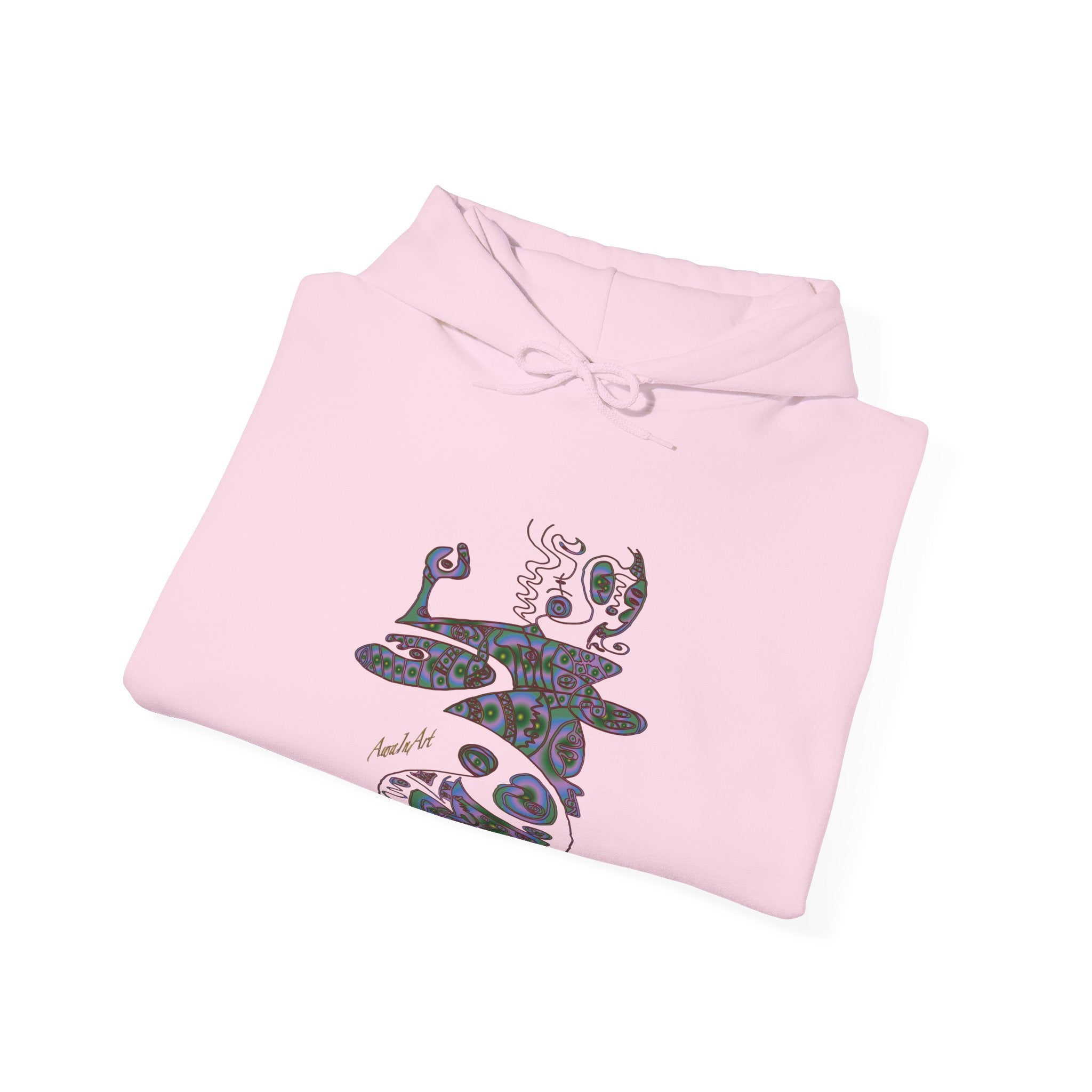 Unisex Blend Hooded Sweatshirt