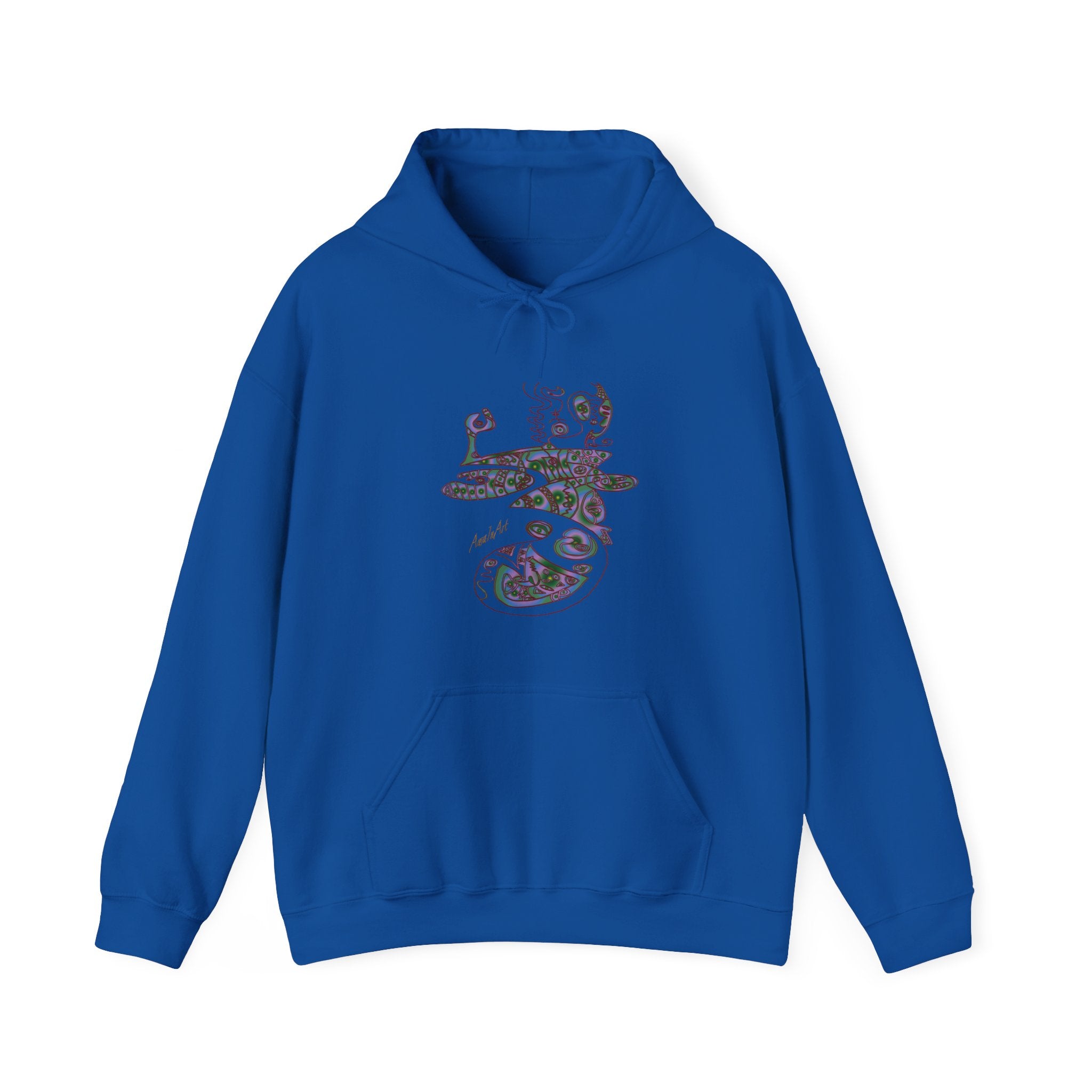 Unisex Blend Hooded Sweatshirt