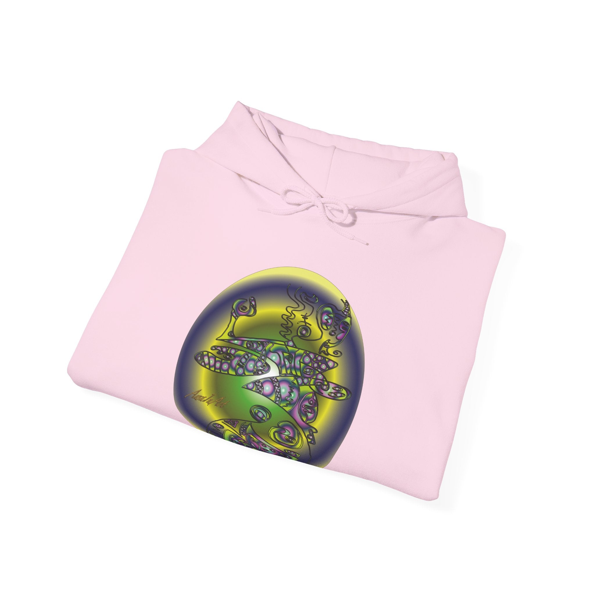 Unisex Blend Hooded Sweatshirt