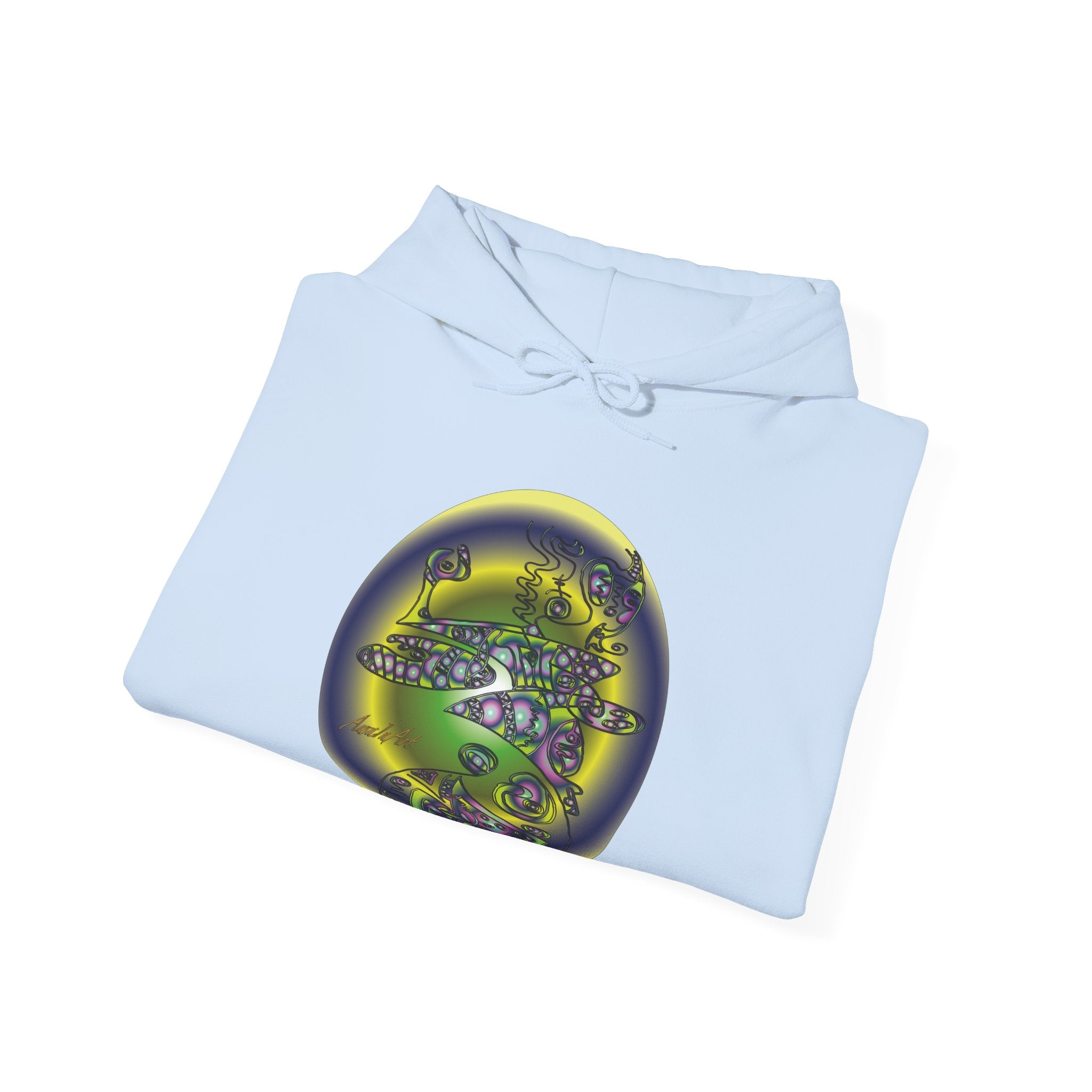 Unisex Blend Hooded Sweatshirt