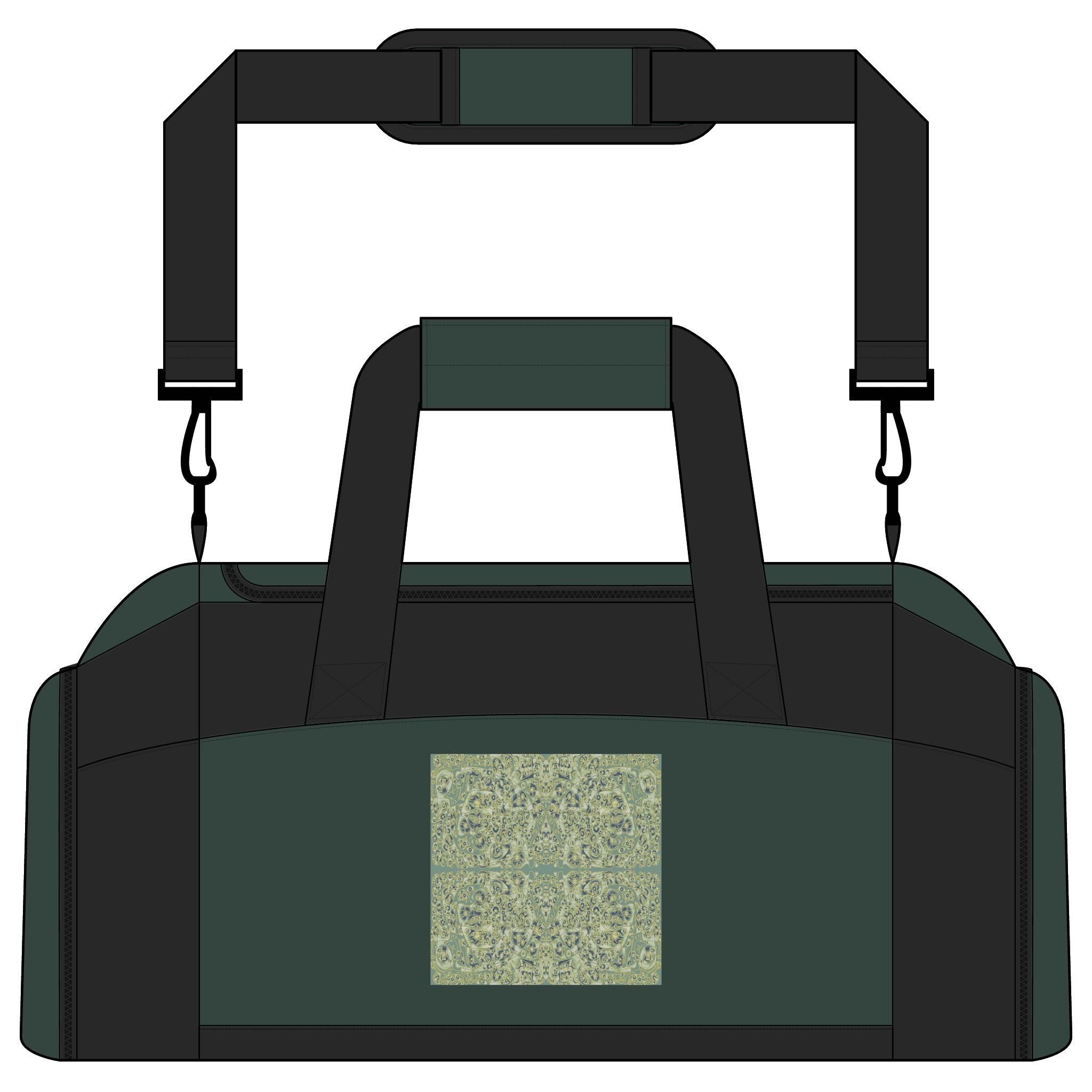 Abstract Art Gym Bag — Exclusive Artistic Pattern Tote