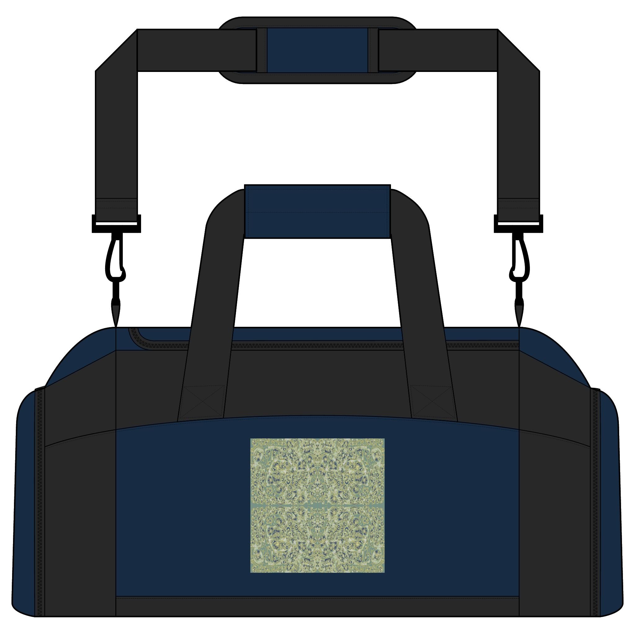 Abstract Art Gym Bag — Exclusive Artistic Pattern Tote