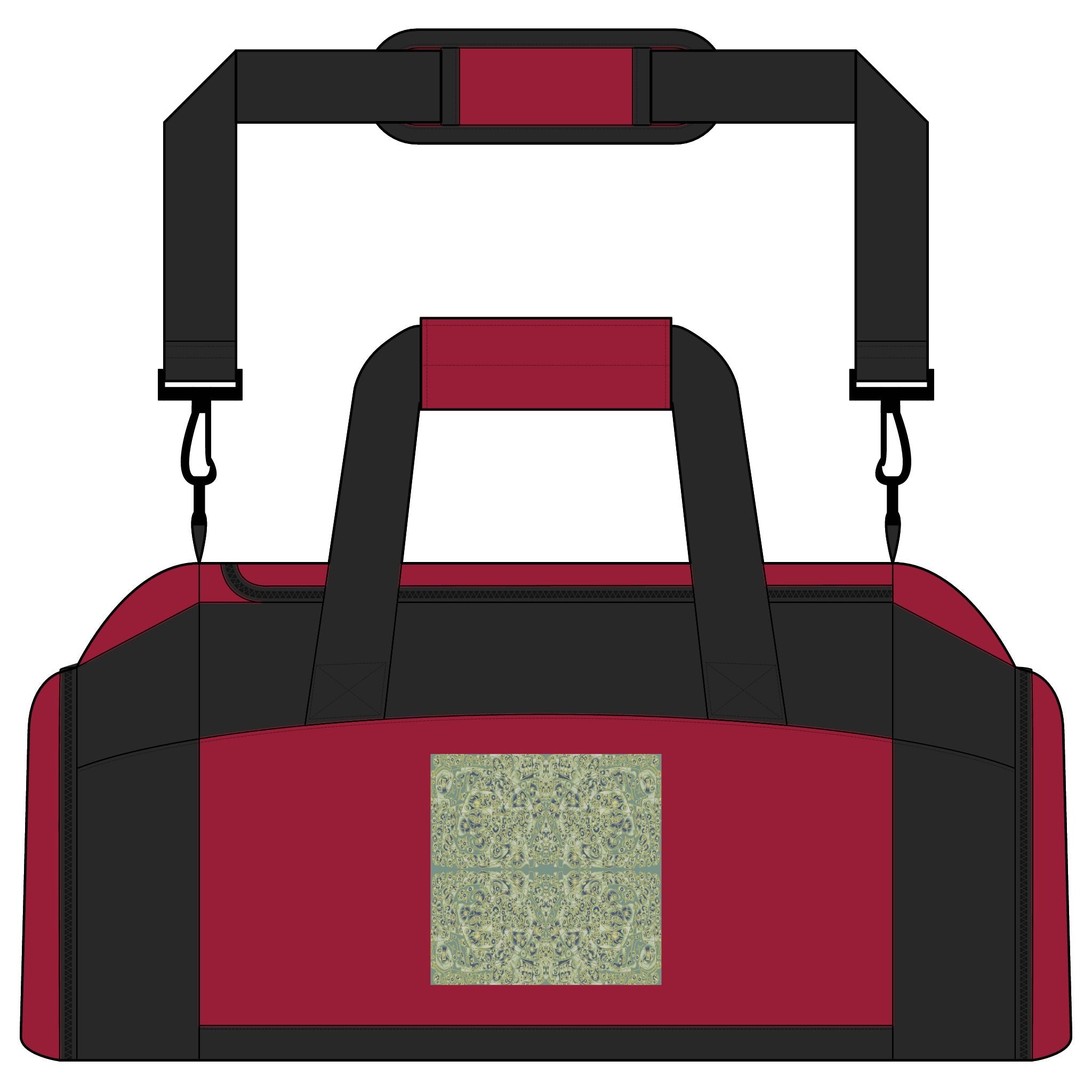 Abstract Art Gym Bag — Exclusive Artistic Pattern Tote