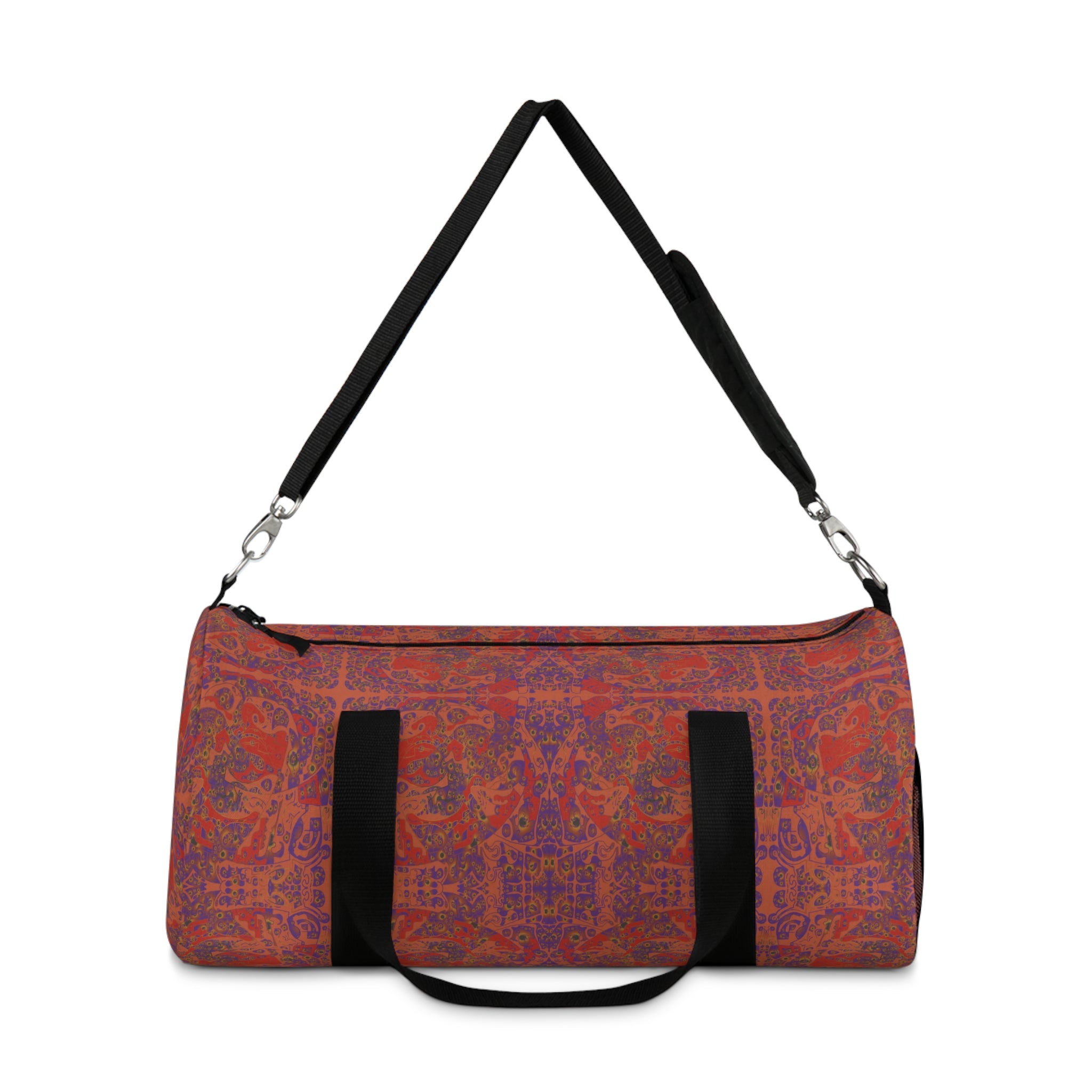 Abstract Exclusive Pattern Duffel Bag — Stylish Travel Gym Weekend Bag