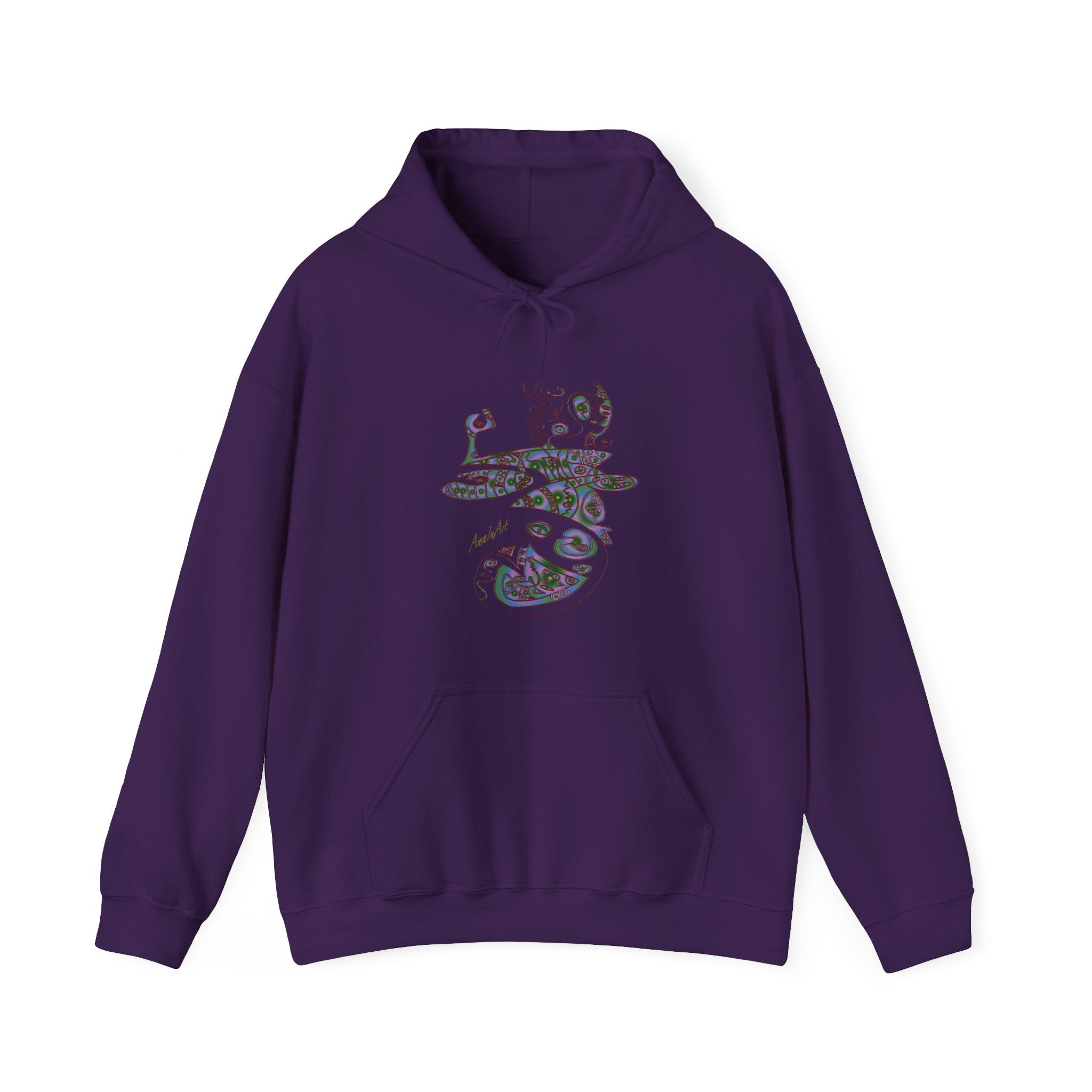 Unisex Blend Hooded Sweatshirt