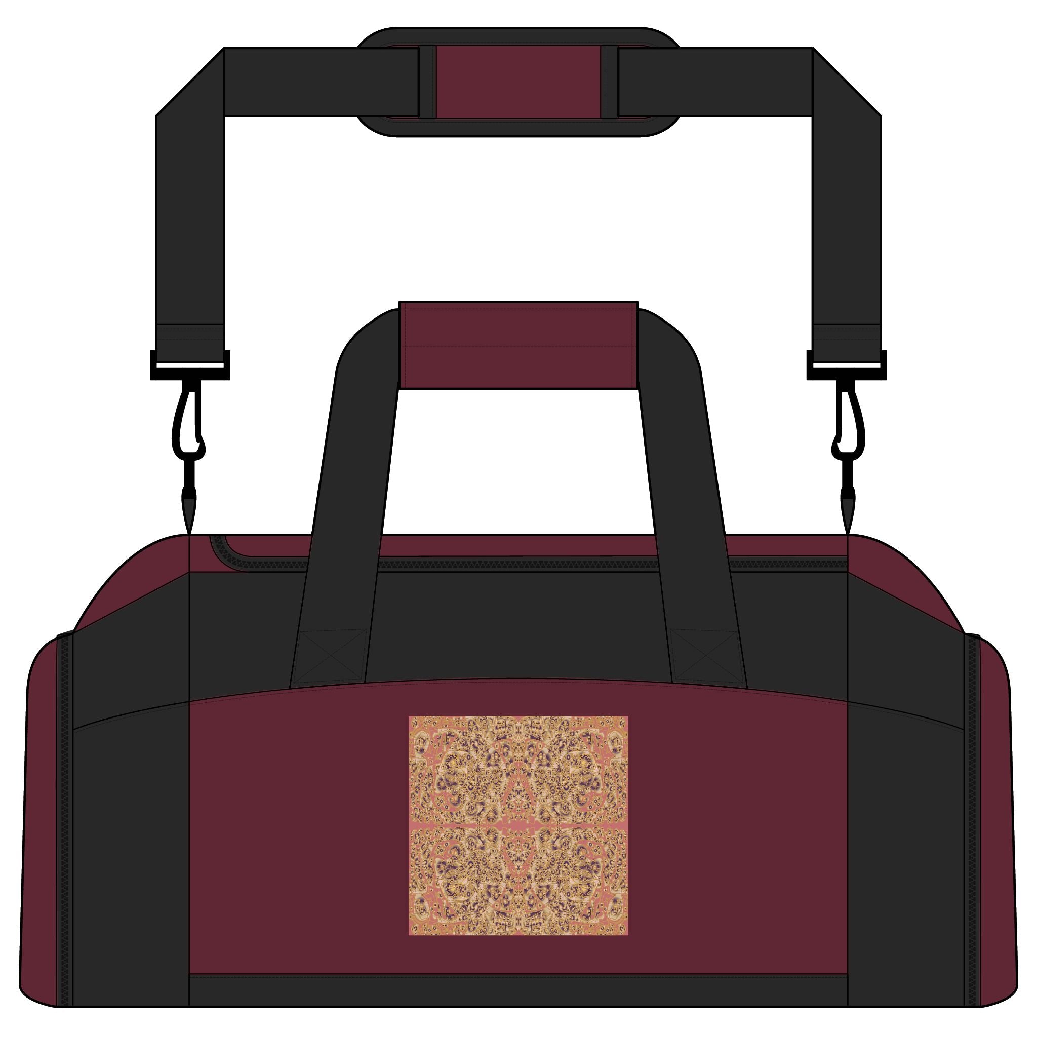 Abstract Art Gym Bag — Exclusive Artistic Pattern Tote