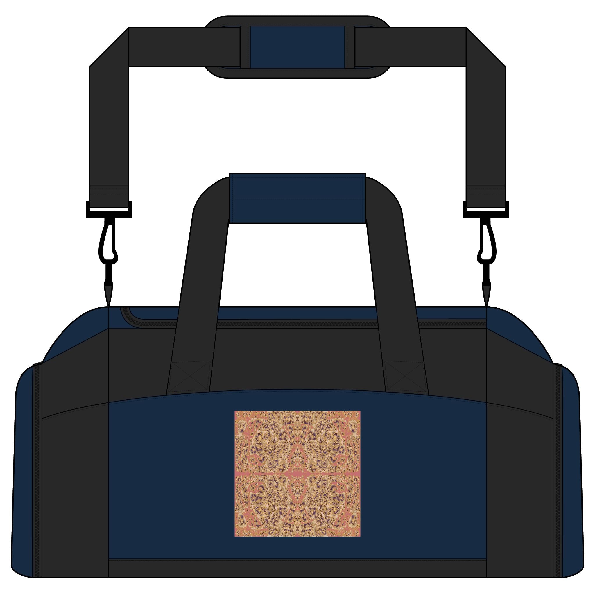 Abstract Art Gym Bag — Exclusive Artistic Pattern Tote