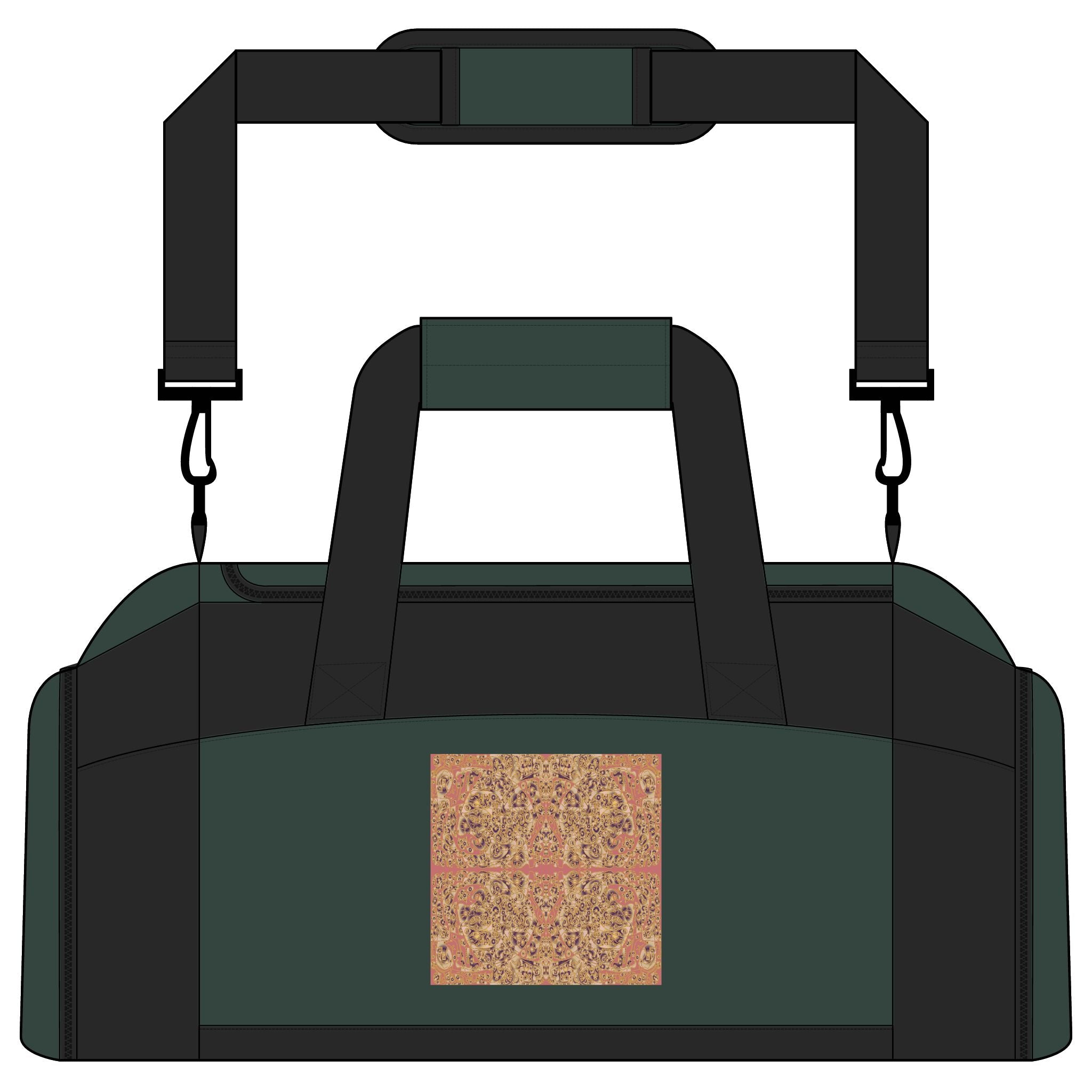Abstract Art Gym Bag — Exclusive Artistic Pattern Tote