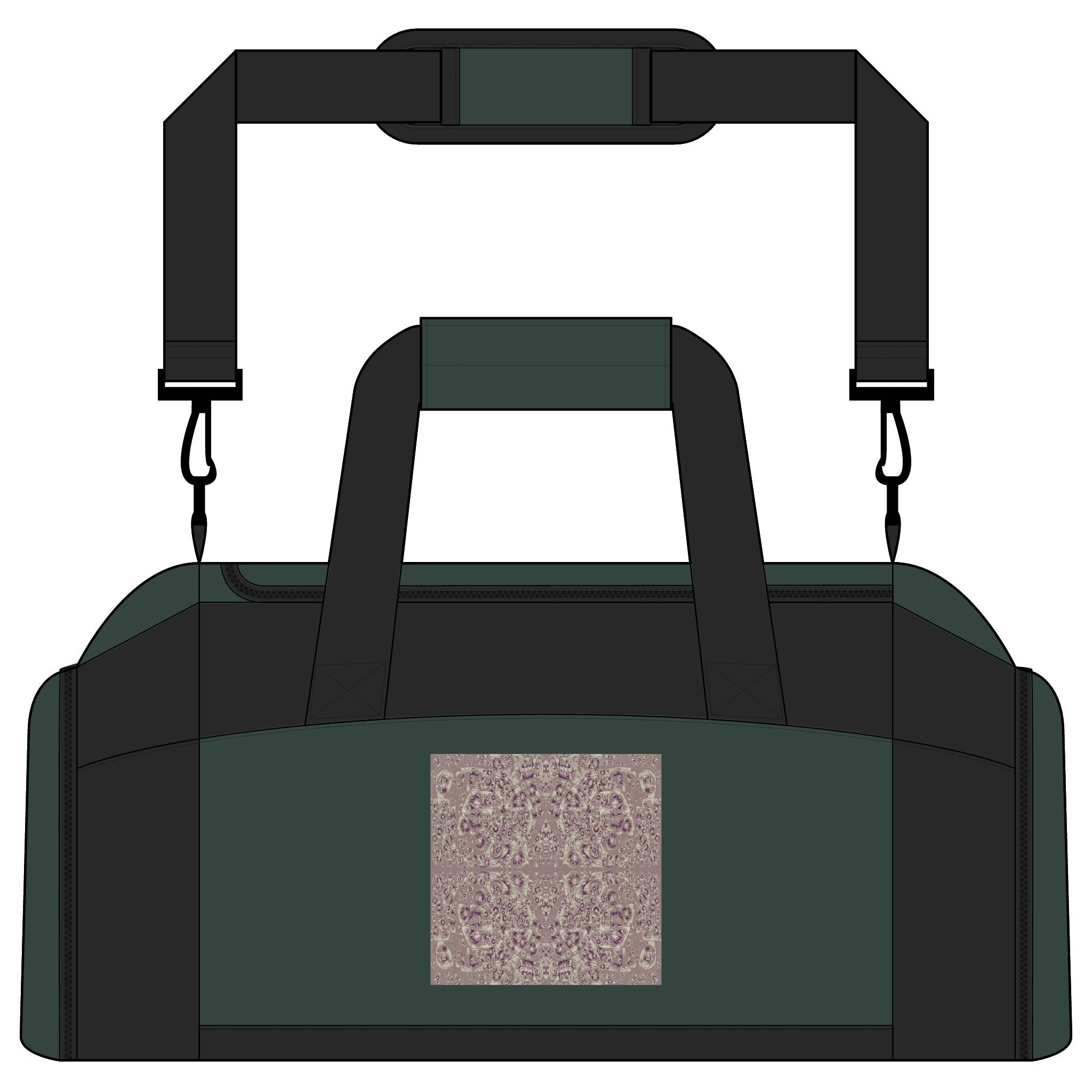 Abstract Artistic Pattern Gym Bag