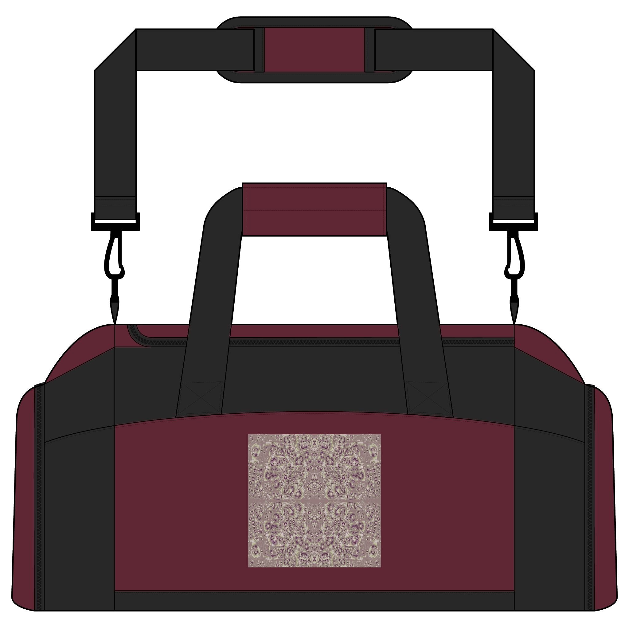 Abstract Artistic Pattern Gym Bag
