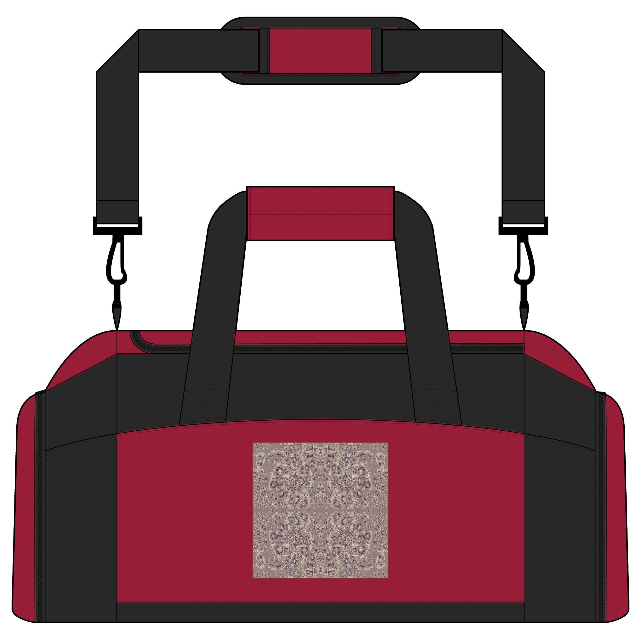Abstract Artistic Pattern Gym Bag
