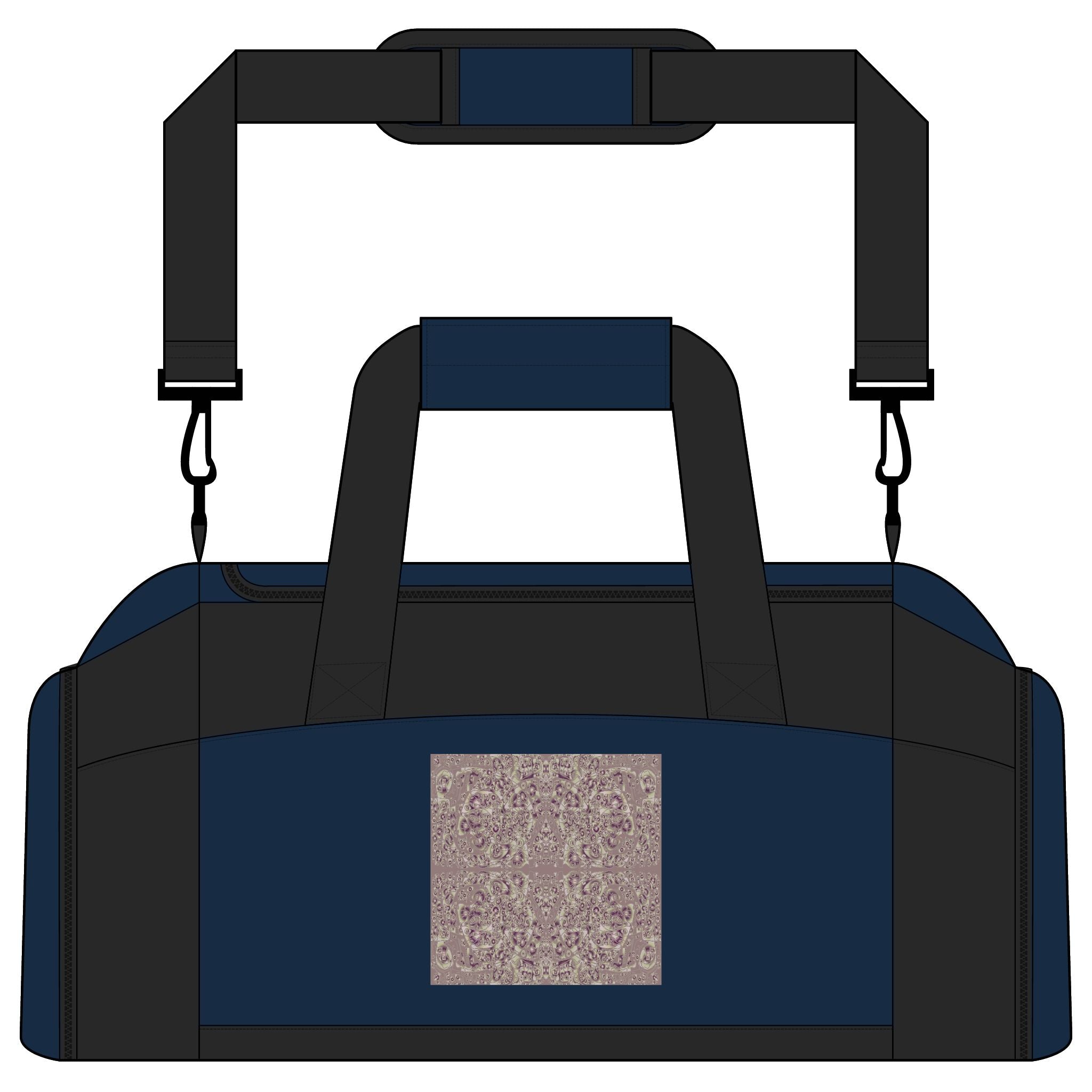 Abstract Artistic Pattern Gym Bag