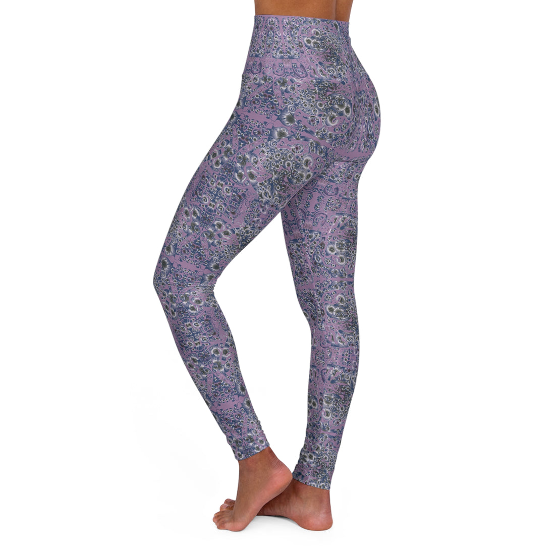 Bohemian High Waisted Yoga Leggings for Comfort and Style