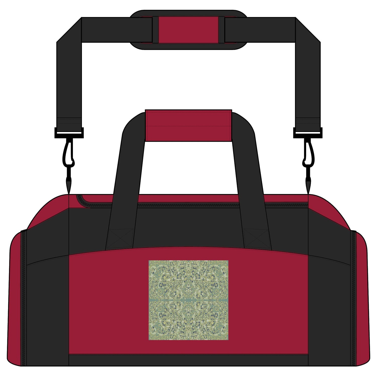 Abstract Art Gym Bag — Exclusive Artistic Pattern Tote