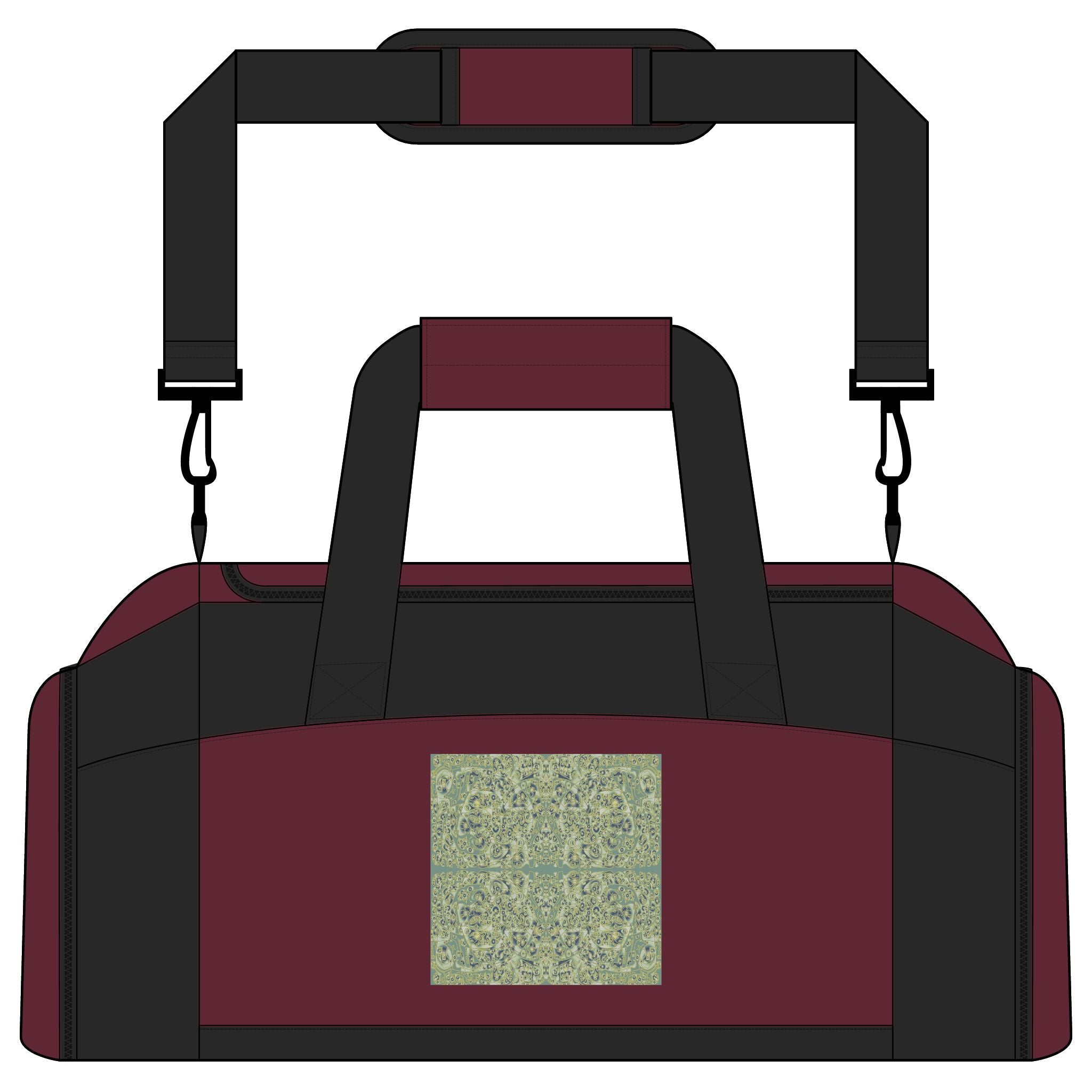 Abstract Art Gym Bag — Exclusive Artistic Pattern Tote