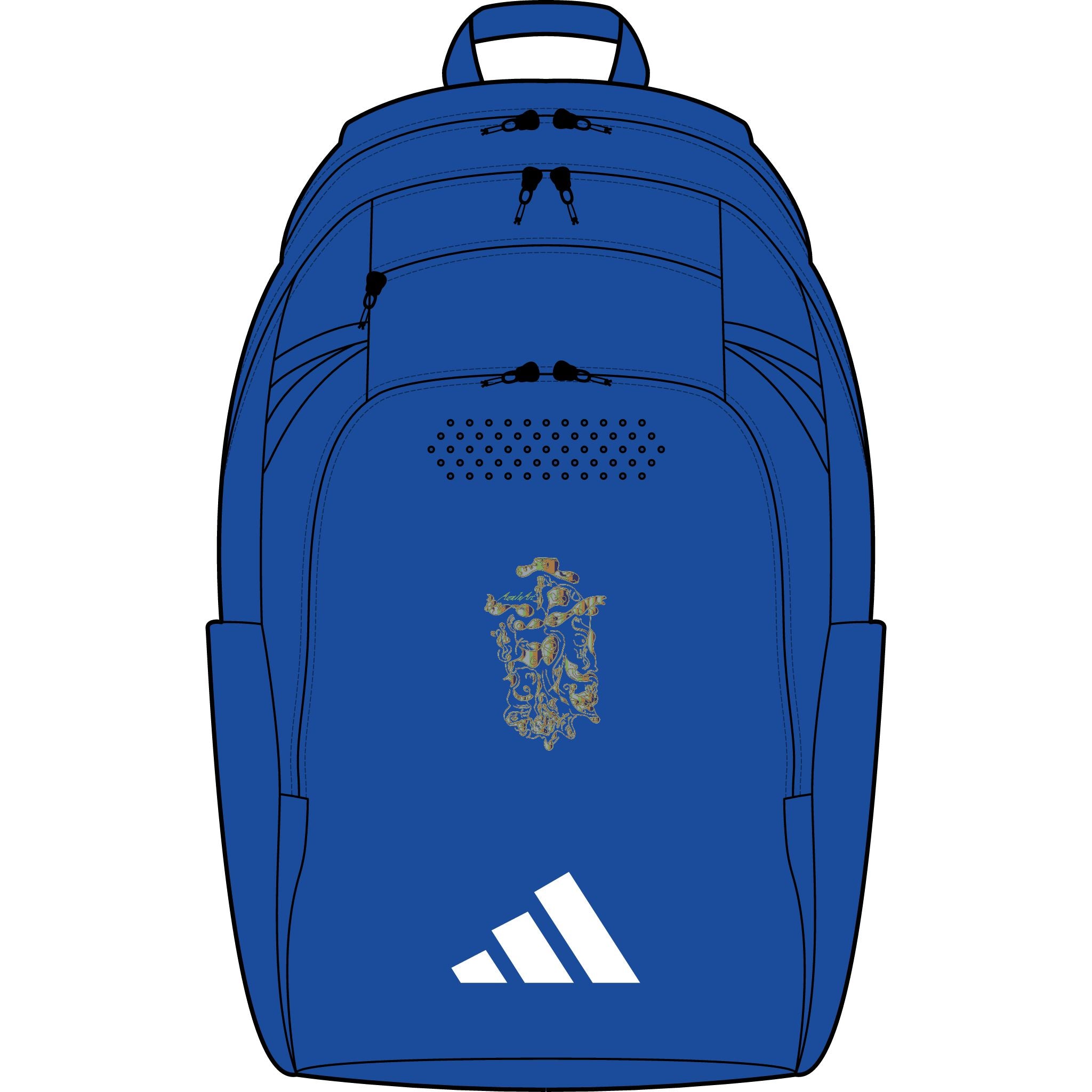 Adidas Defender 5 Backpack — Embroidered Vintage Ranger Patch