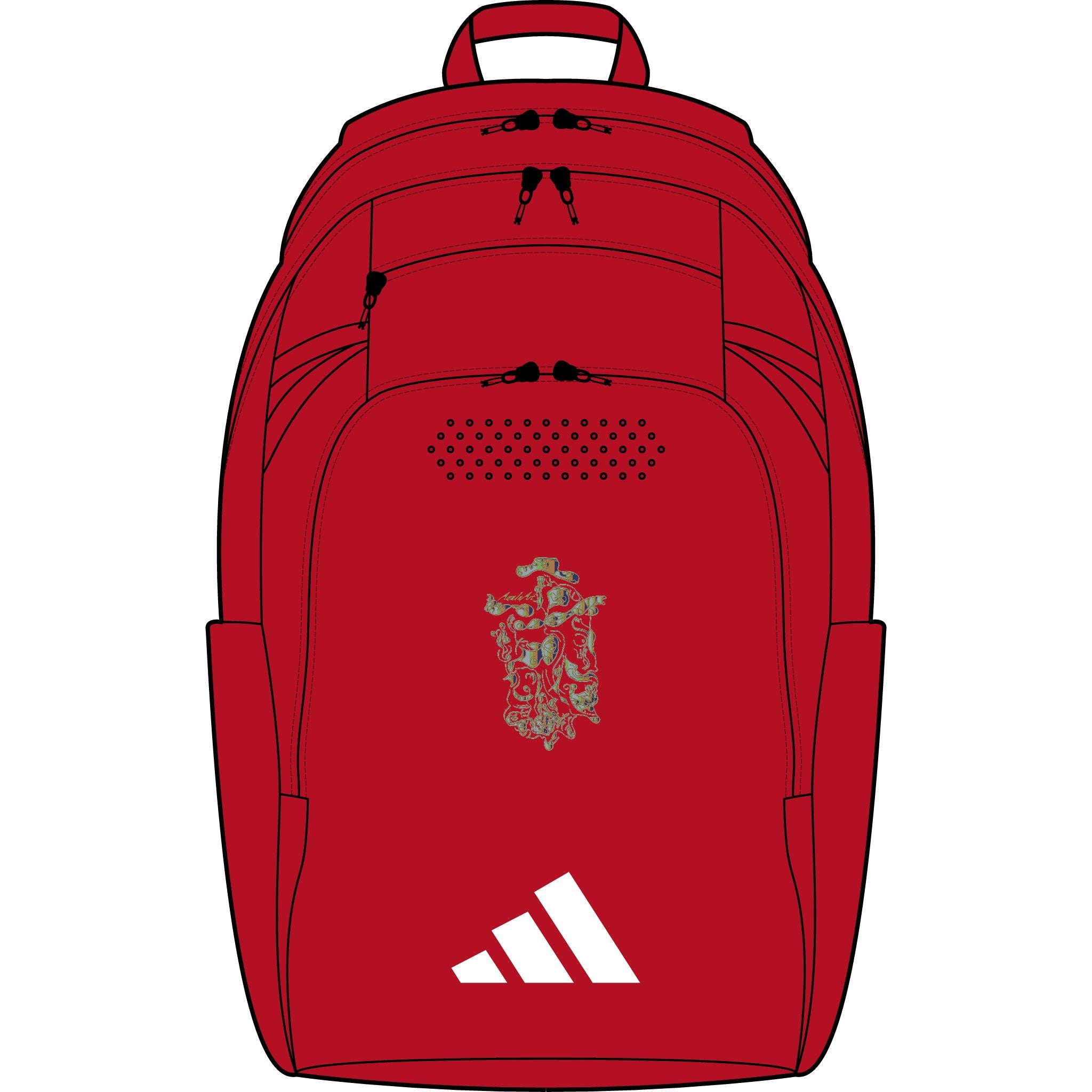 Adidas Defender 5 Backpack — Embroidered Vintage Ranger Patch