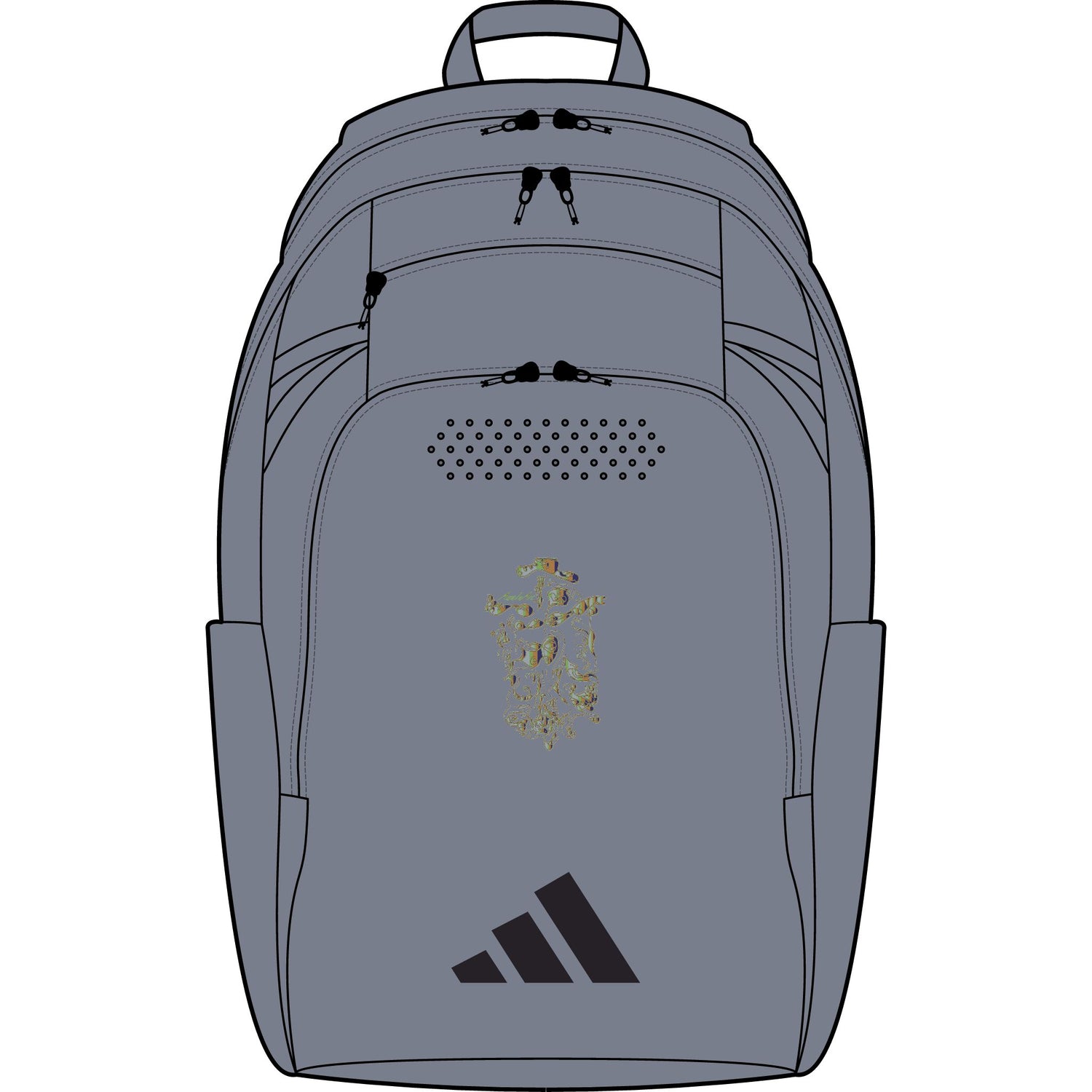 Adidas Defender 5 Backpack — Embroidered Vintage Ranger Patch