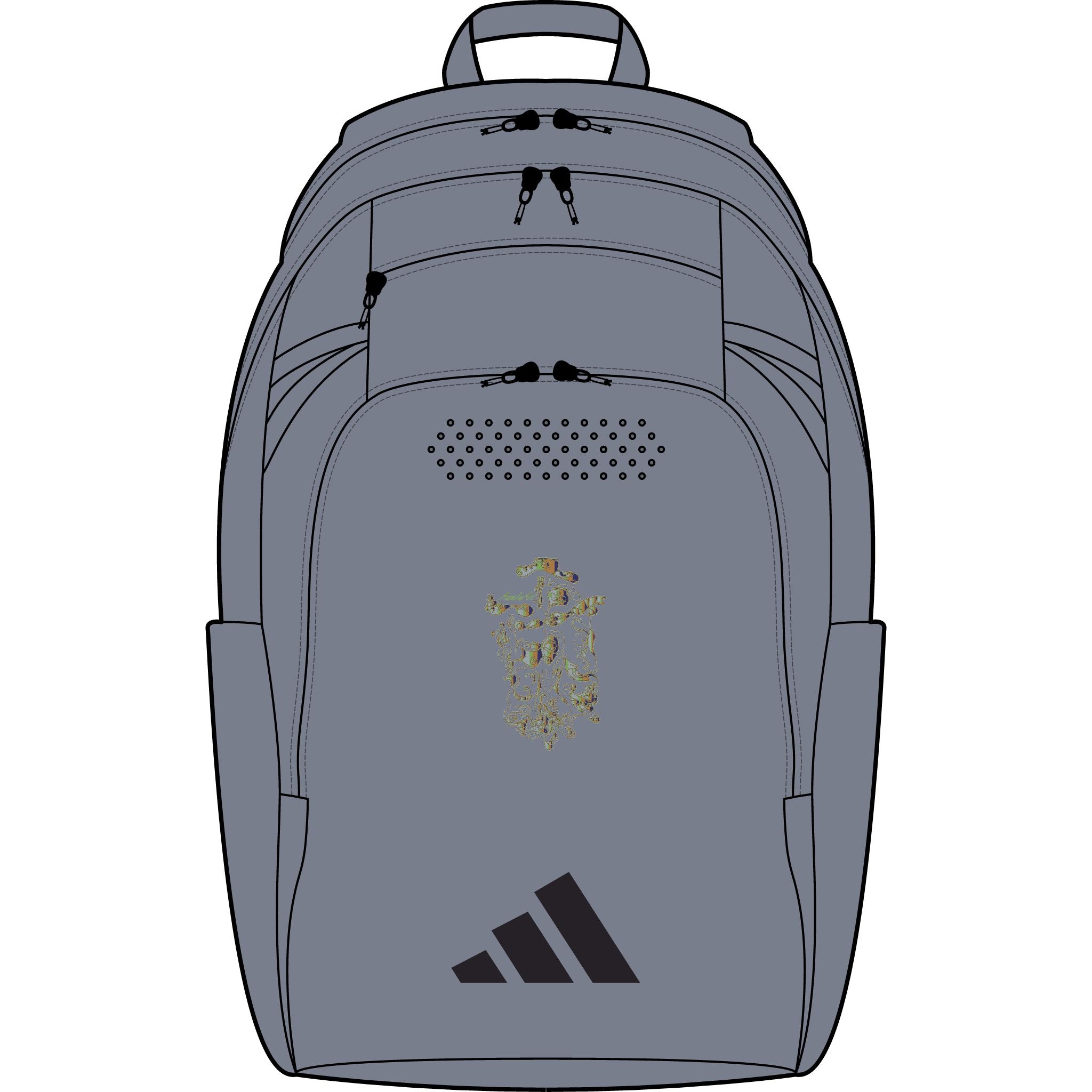 Adidas Defender 5 Backpack — Embroidered Vintage Ranger Patch