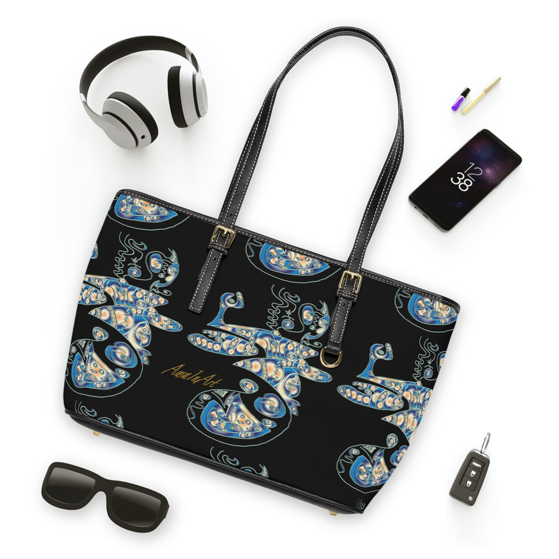 PU Leather Shoulder Bag
