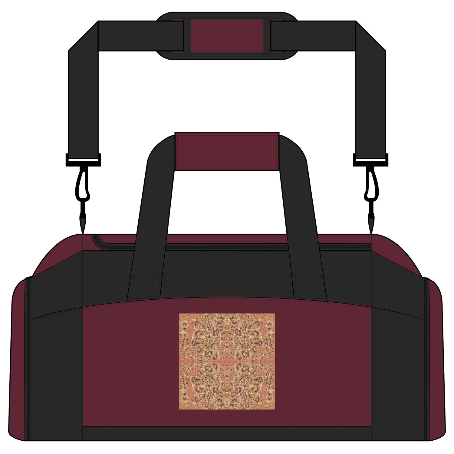 Abstract Art Gym Bag — Exclusive Artistic Pattern Tote