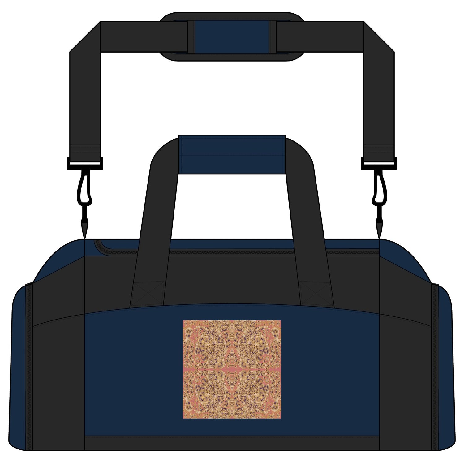 Abstract Art Gym Bag — Exclusive Artistic Pattern Tote