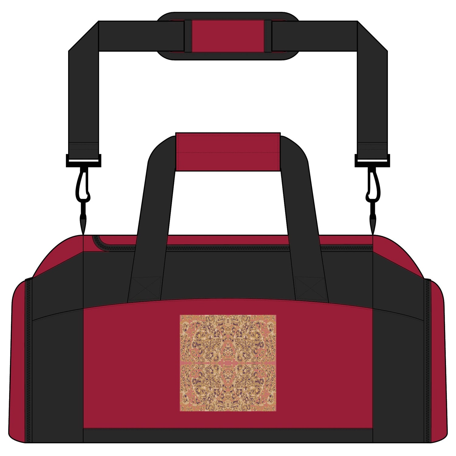 Abstract Art Gym Bag — Exclusive Artistic Pattern Tote