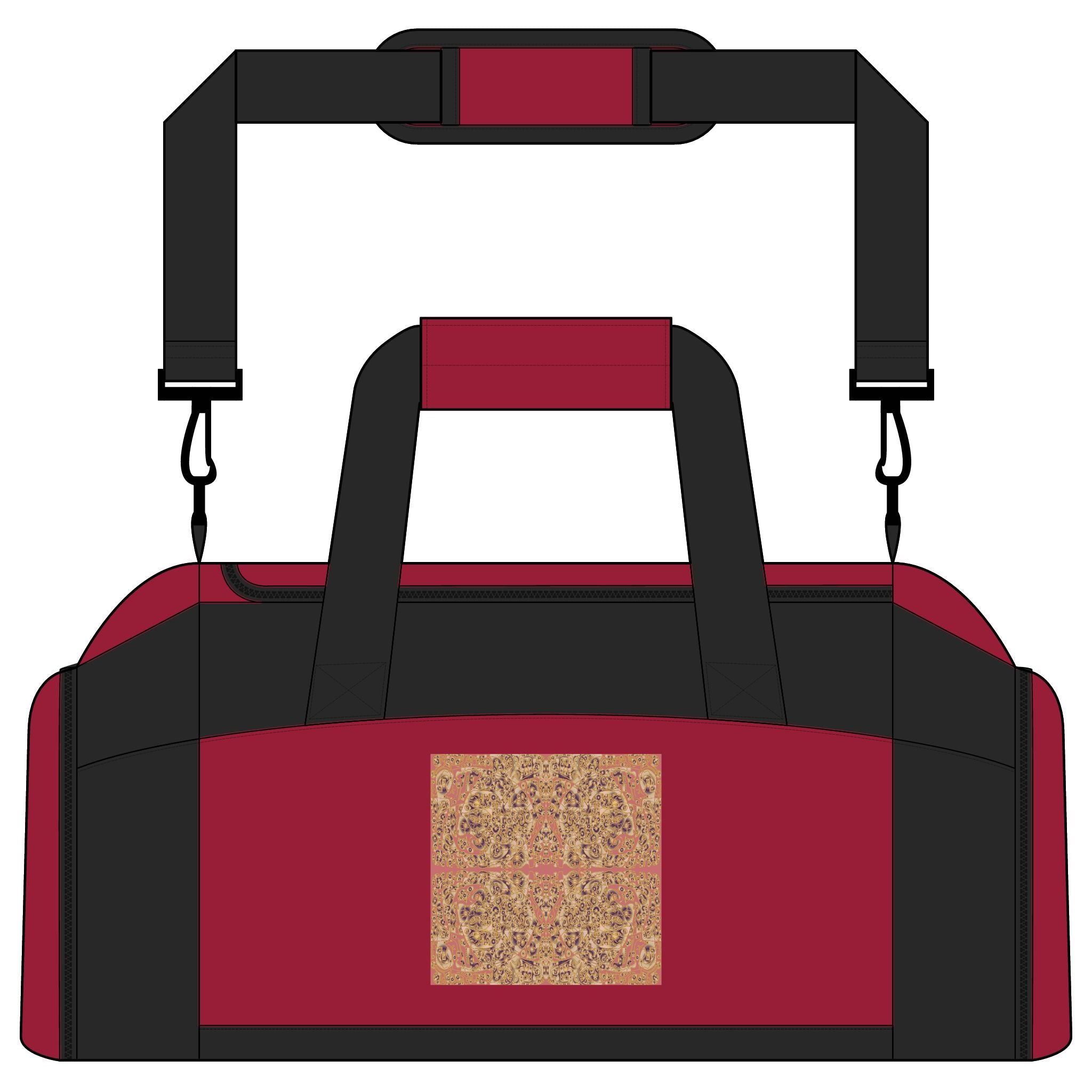 Abstract Art Gym Bag — Exclusive Artistic Pattern Tote