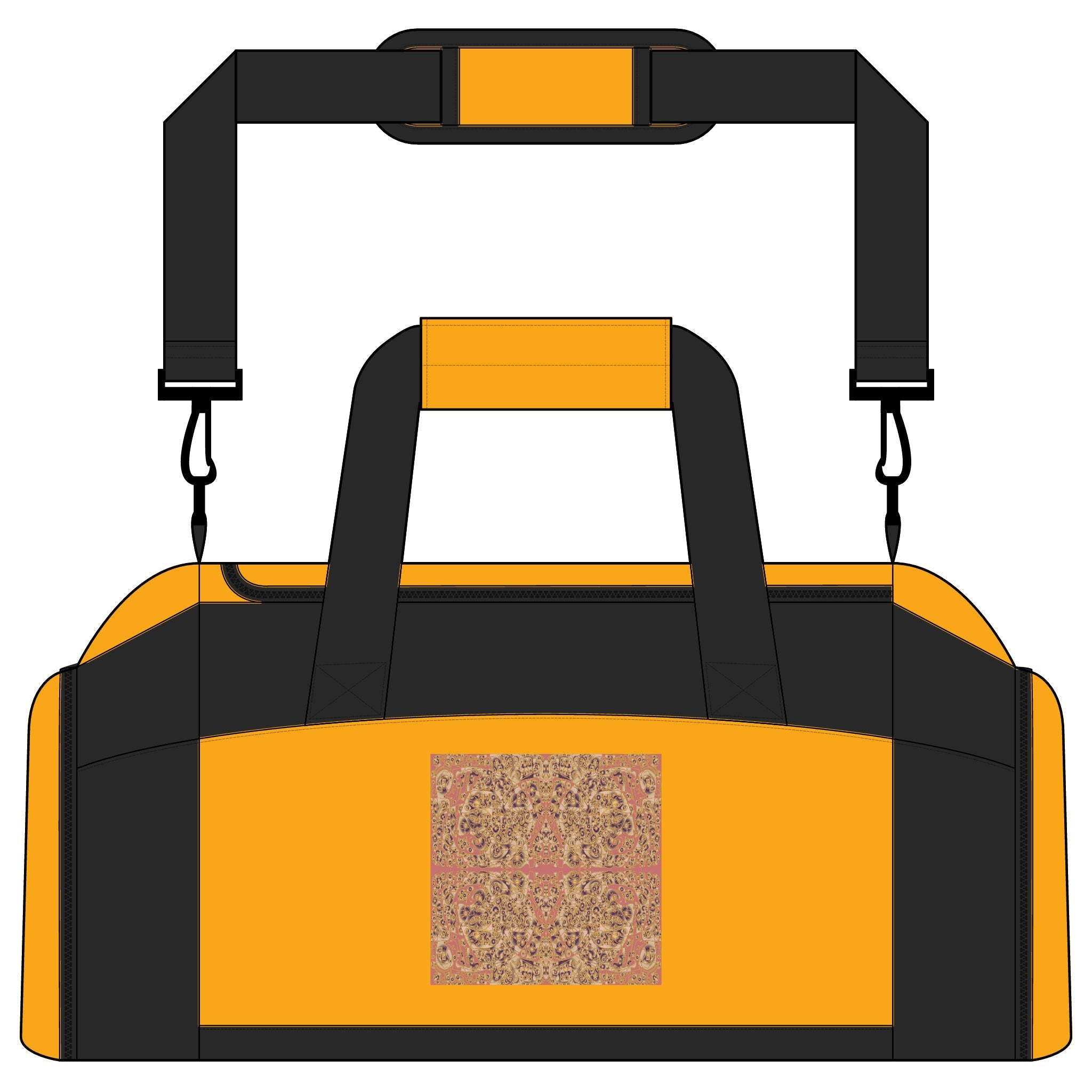 Abstract Art Gym Bag — Exclusive Artistic Pattern Tote