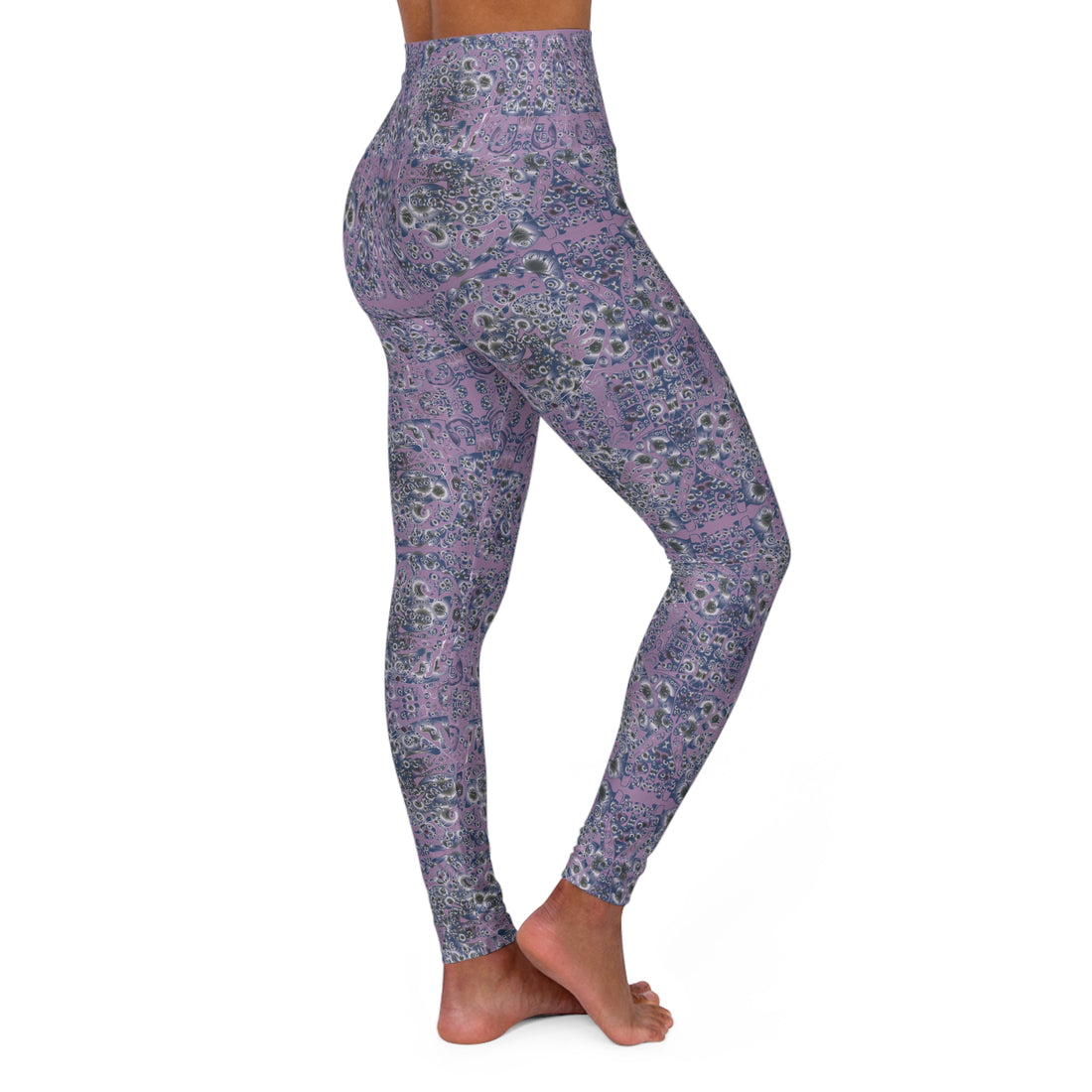 Bohemian High Waisted Yoga Leggings for Comfort and Style