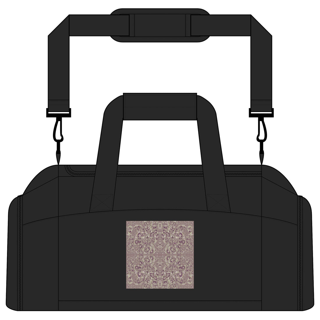Abstract Artistic Pattern Gym Bag