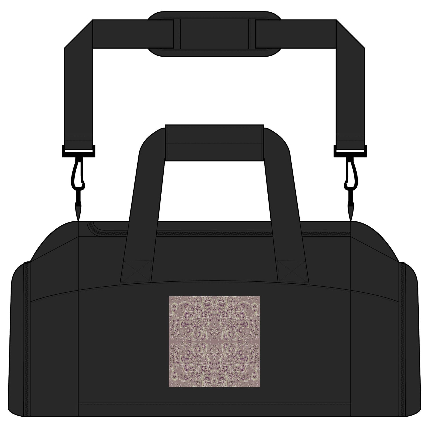 Abstract Artistic Pattern Gym Bag