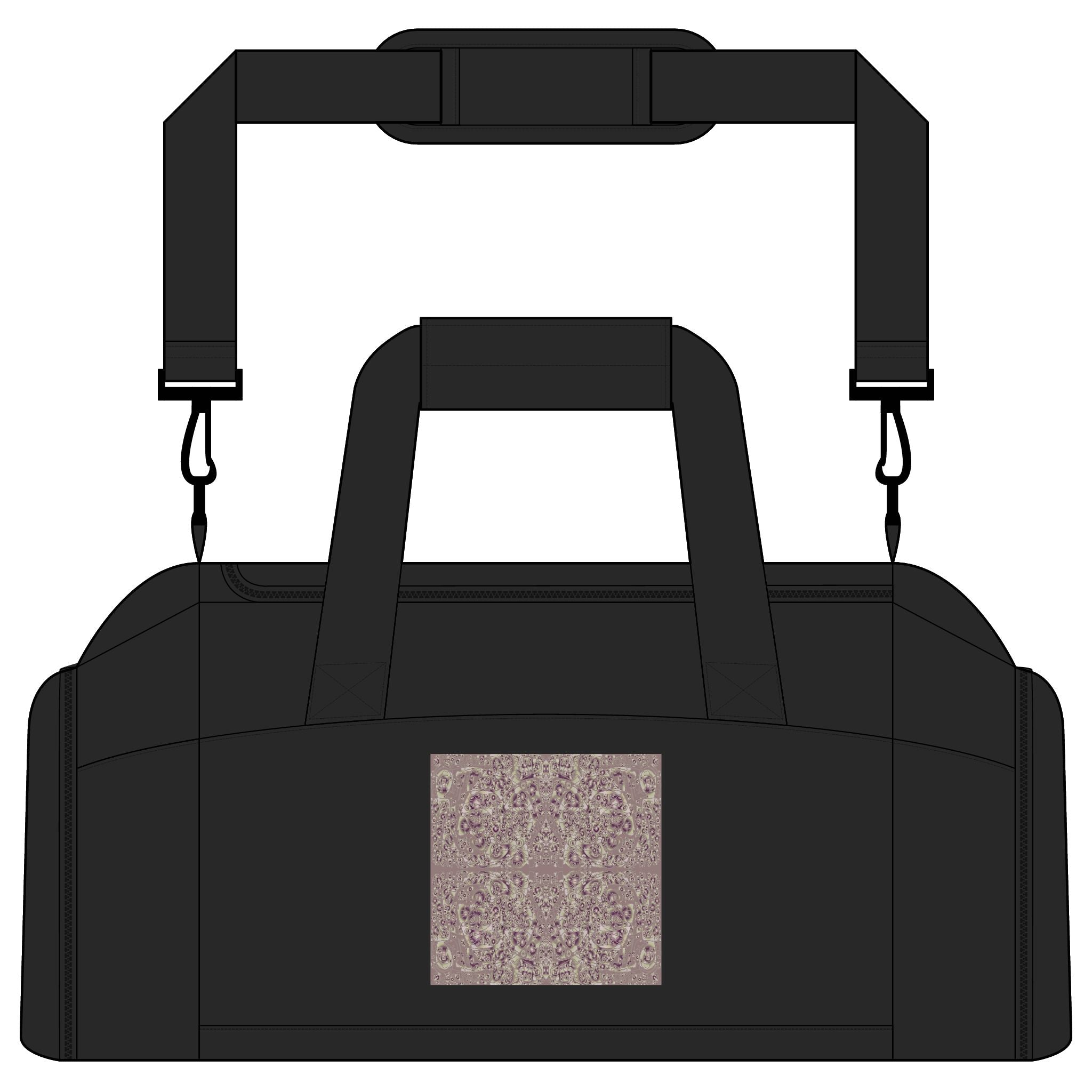 Abstract Artistic Pattern Gym Bag