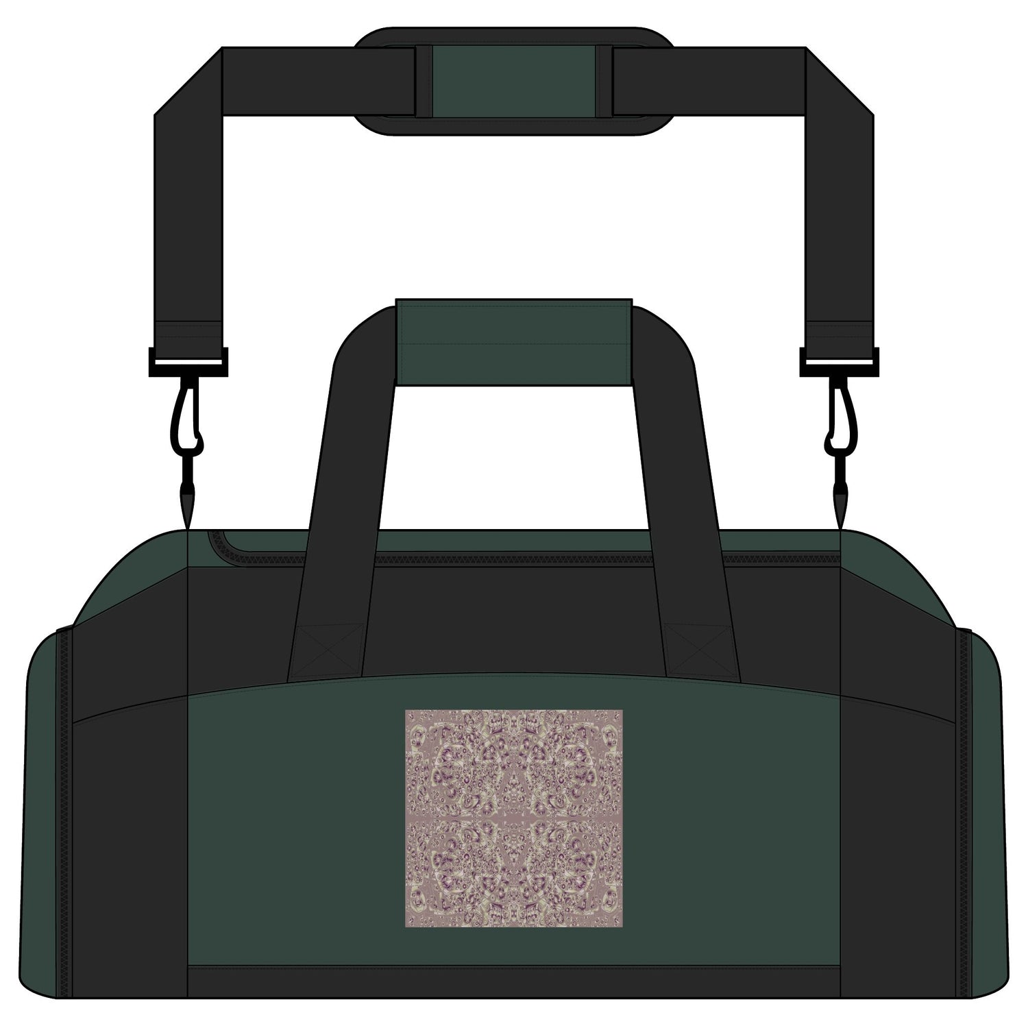 Abstract Artistic Pattern Gym Bag