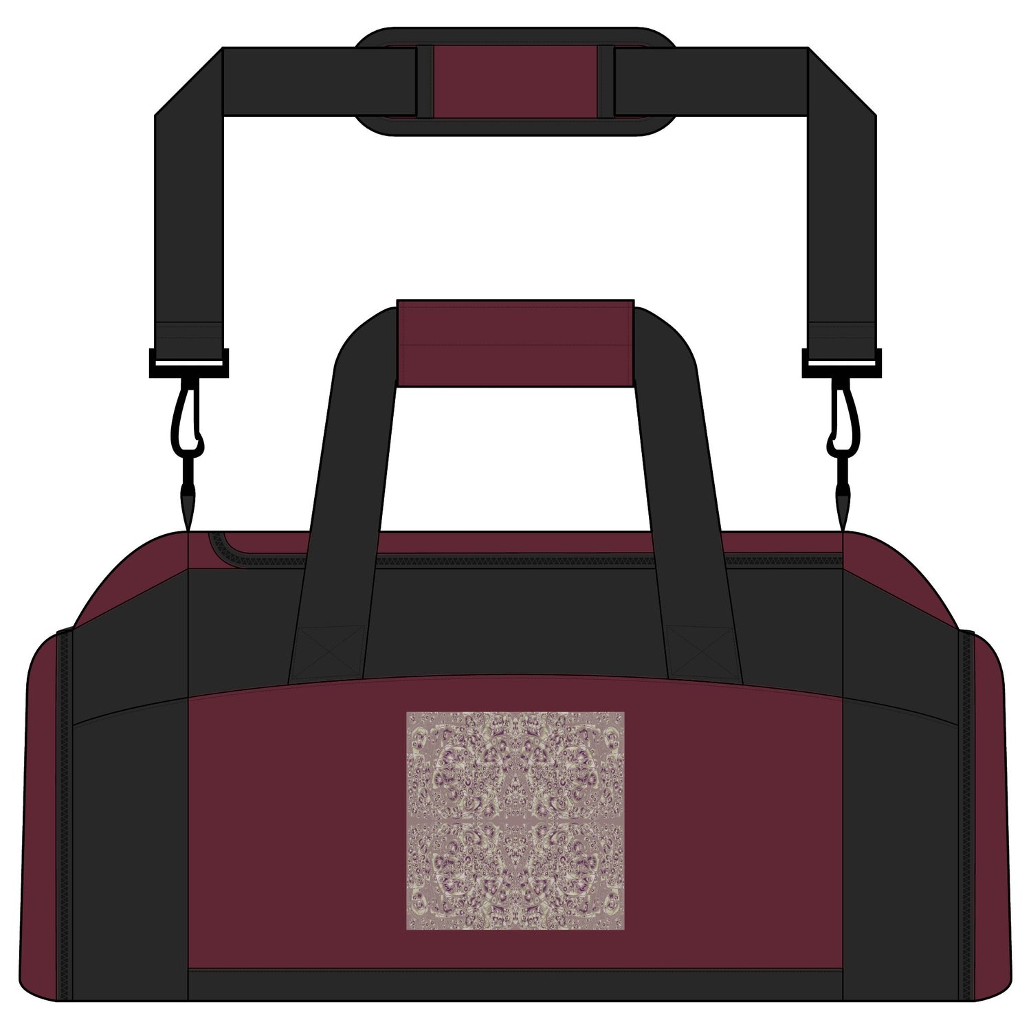 Abstract Artistic Pattern Gym Bag