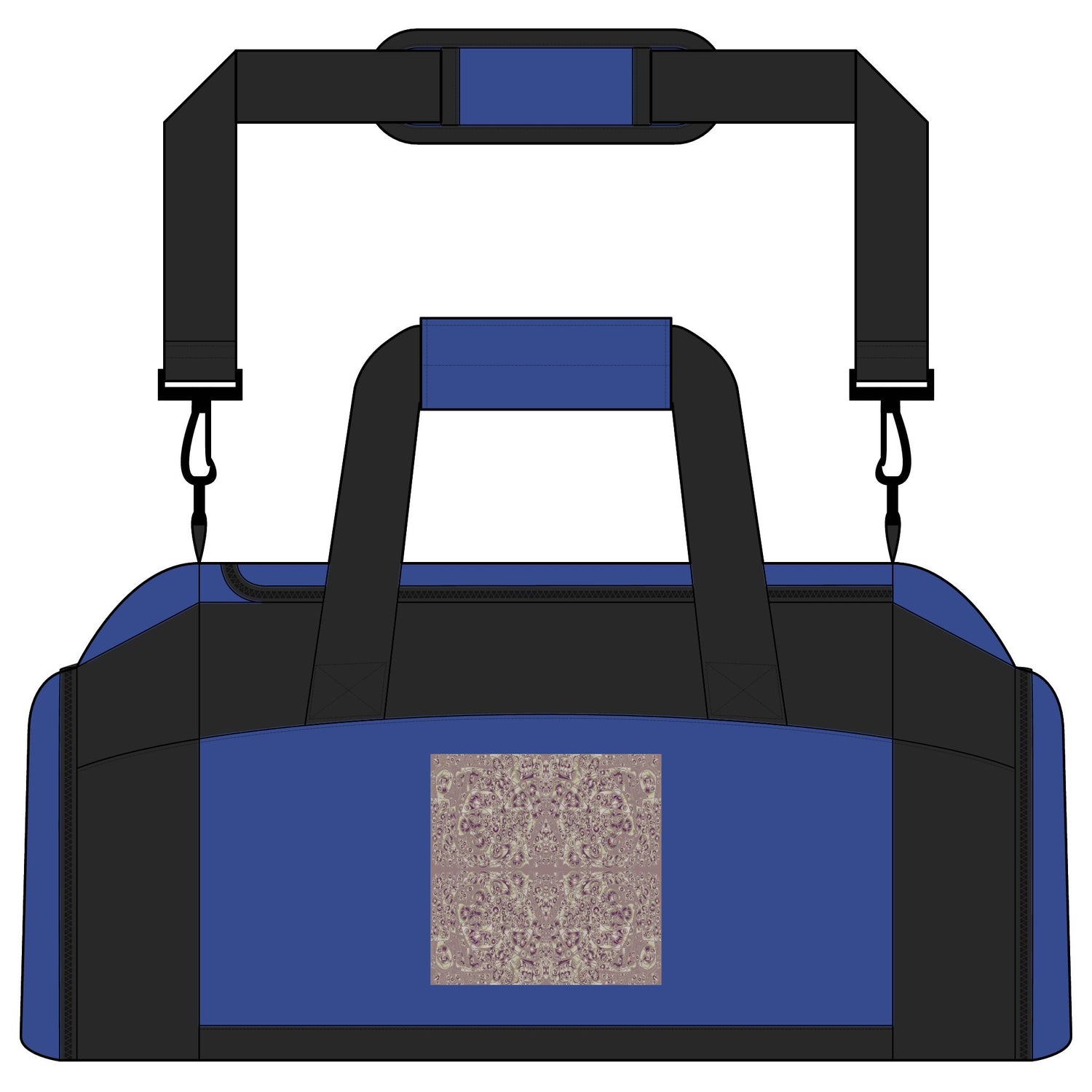 Abstract Artistic Pattern Gym Bag
