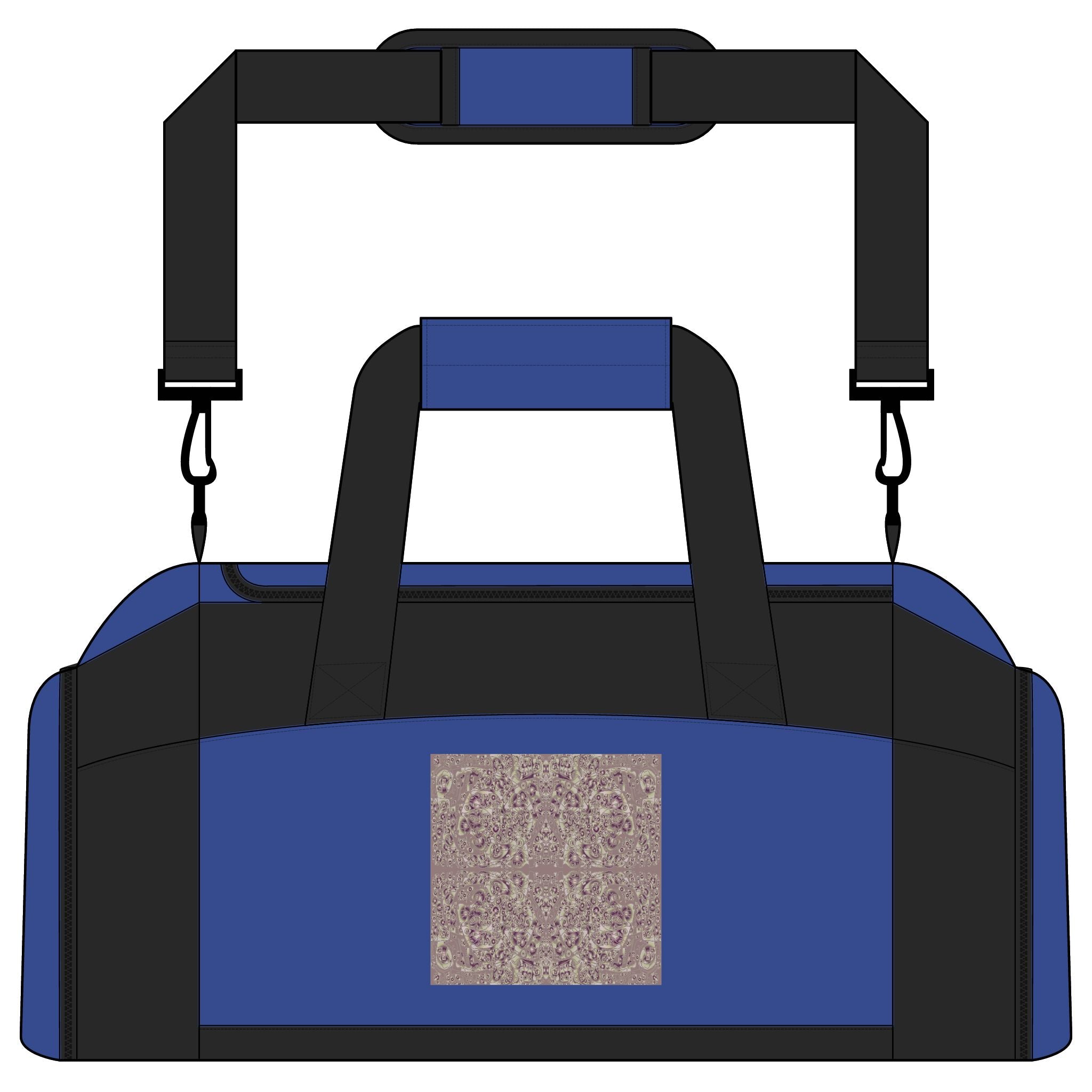 Abstract Artistic Pattern Gym Bag
