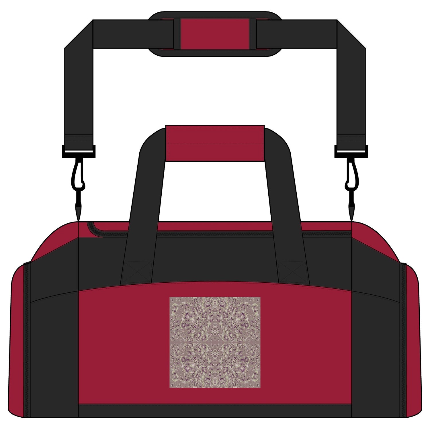 Abstract Artistic Pattern Gym Bag