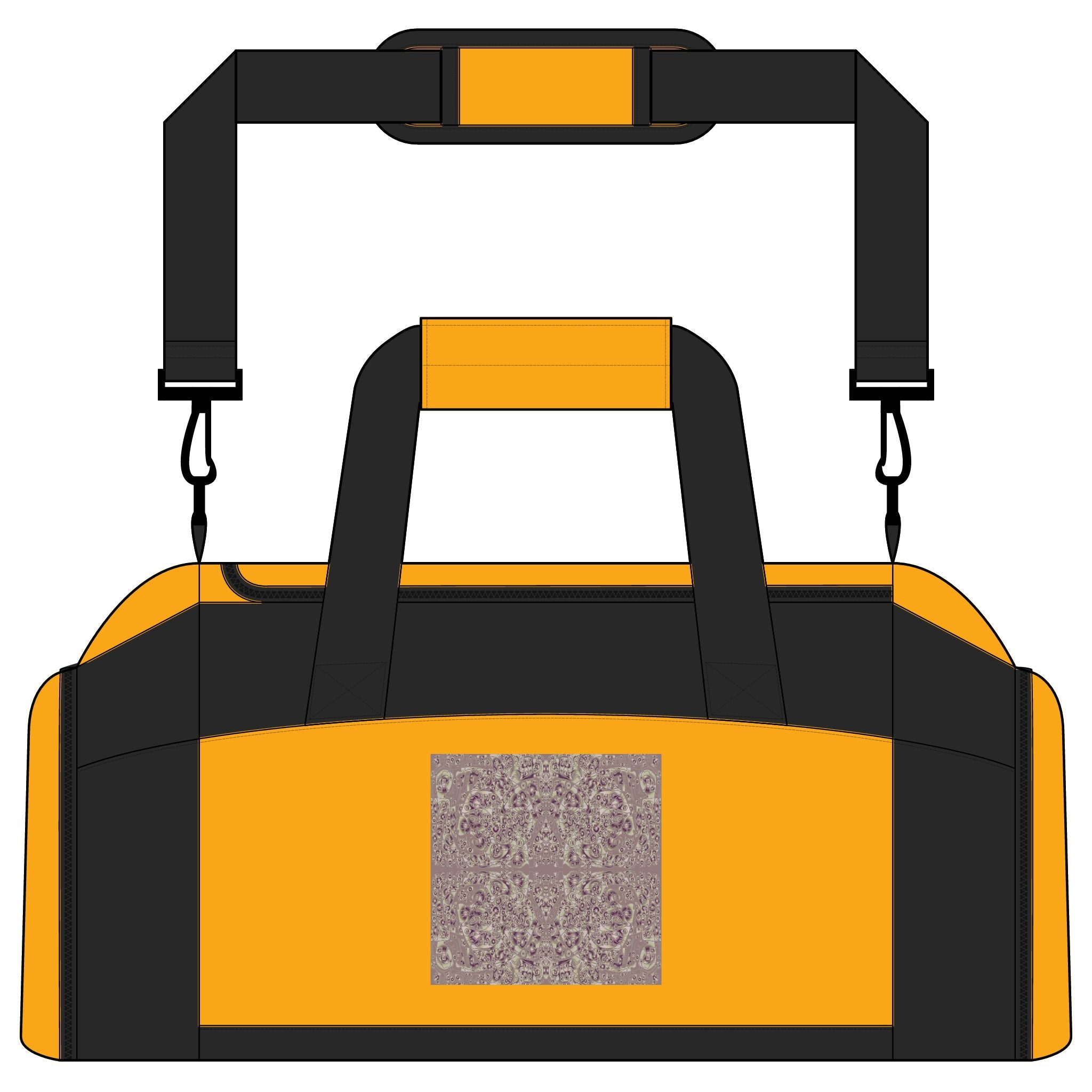 Abstract Artistic Pattern Gym Bag
