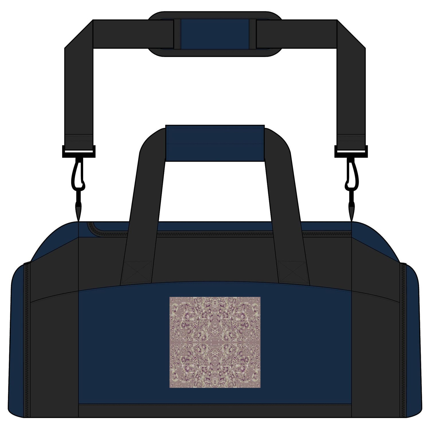 Abstract Artistic Pattern Gym Bag